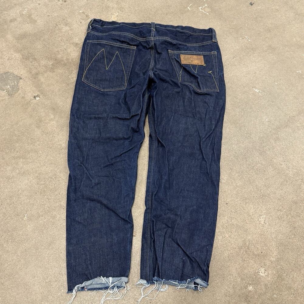 MISTER FREEDOM Lot 74 Jeans Mens 39x26 Raw Selvedge Denim Straight USA